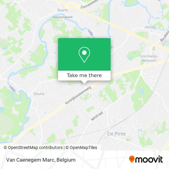 Van Caenegem Marc map