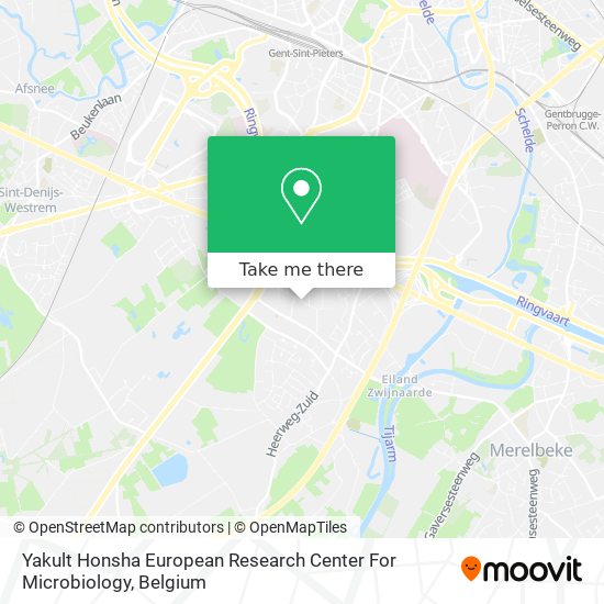 Yakult Honsha European Research Center For Microbiology map