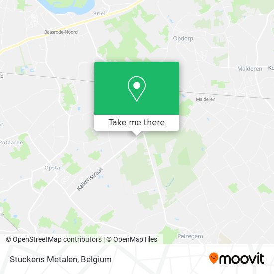 Stuckens Metalen map