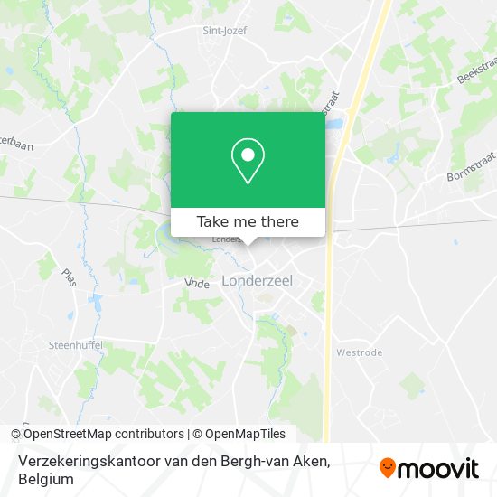 Verzekeringskantoor van den Bergh-van Aken plan