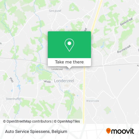 Auto Service Spiessens map