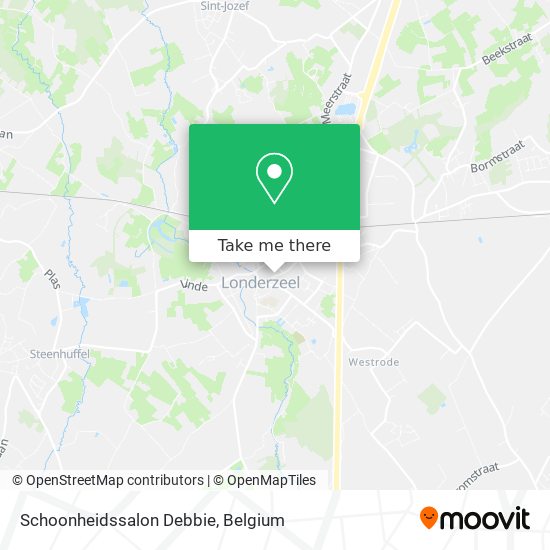 Schoonheidssalon Debbie map