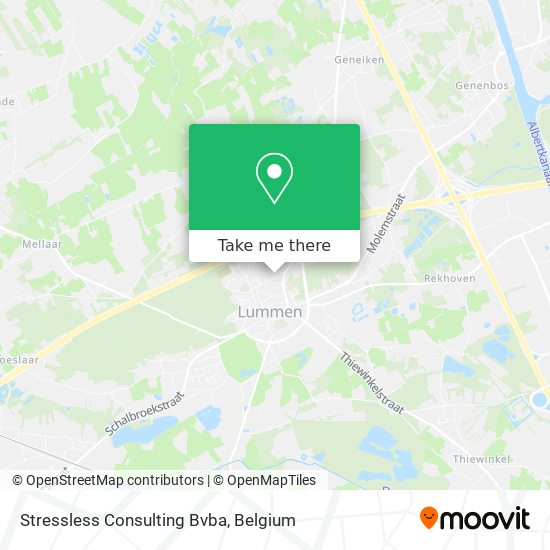 Stressless Consulting Bvba map