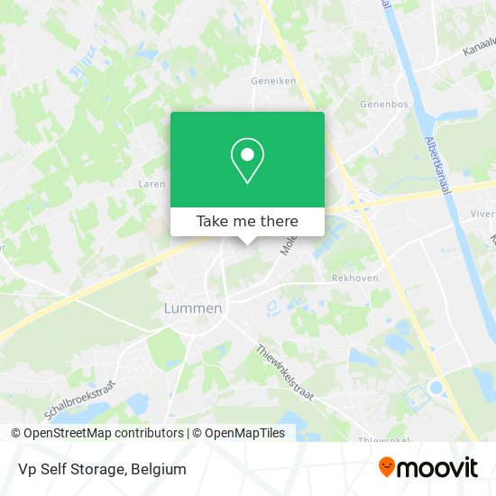 Vp Self Storage map