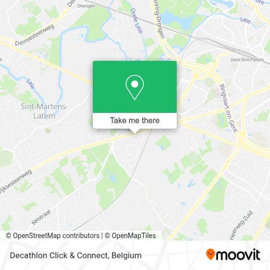 Decathlon Click & Connect map