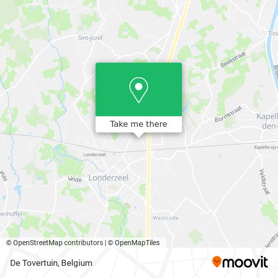 De Tovertuin map