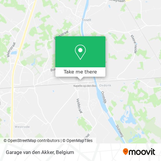 Garage van den Akker plan