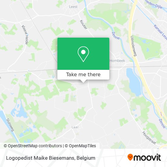 Logopedist Maike Biesemans map