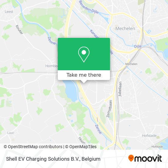 Shell EV Charging Solutions B.V. map