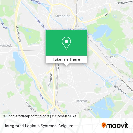 Integrated Logistic Systems map