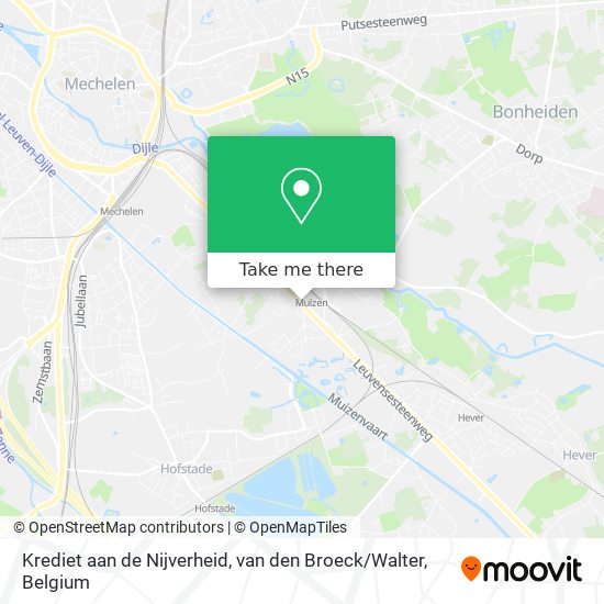 Krediet aan de Nijverheid, van den Broeck / Walter plan