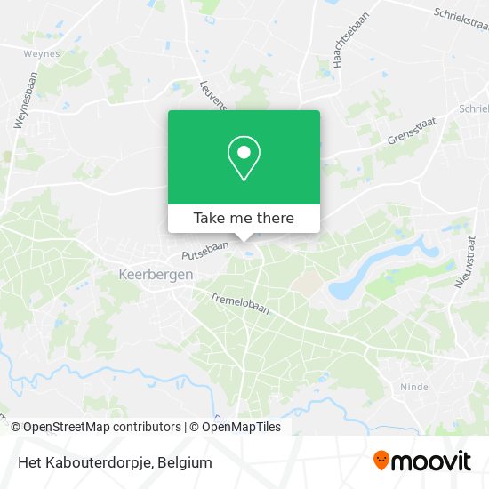 Het Kabouterdorpje map