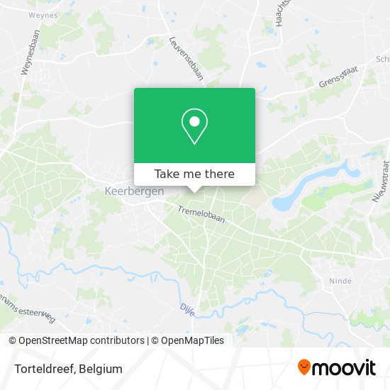 Torteldreef map