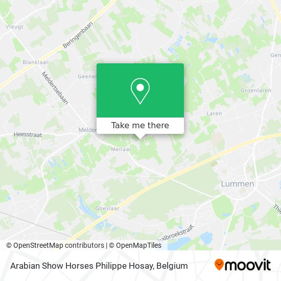 Arabian Show Horses Philippe Hosay map