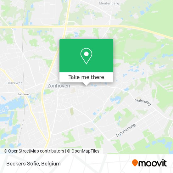 Beckers Sofie map