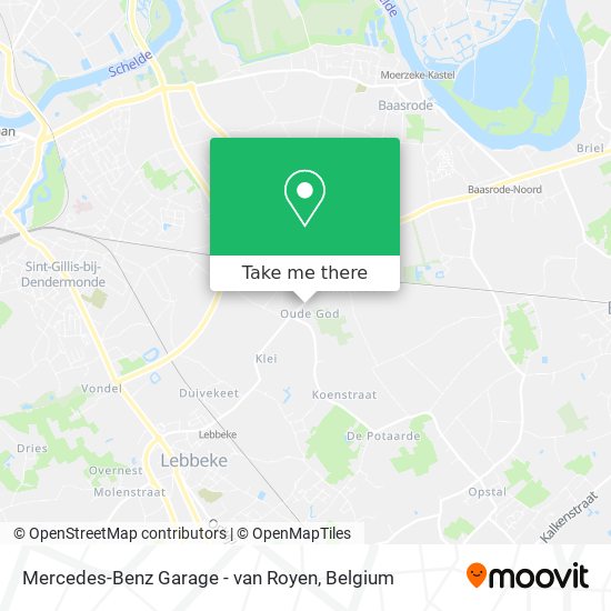 Mercedes-Benz Garage - van Royen map