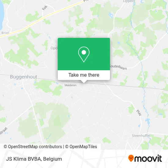 JS Klima BVBA map