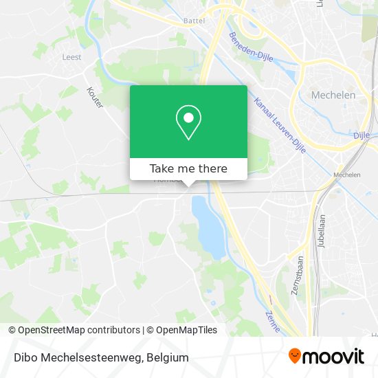 Dibo Mechelsesteenweg map