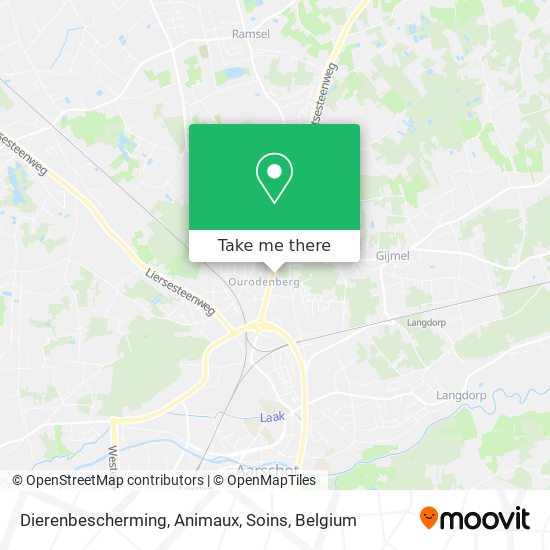 Dierenbescherming, Animaux, Soins map