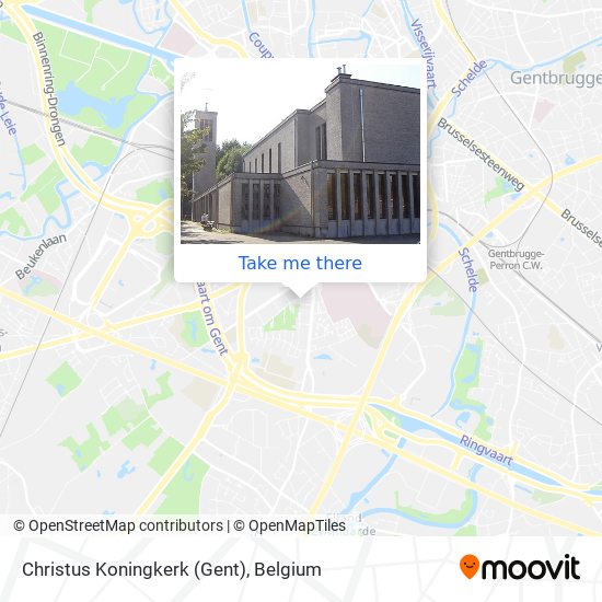 Christus Koningkerk (Gent) plan