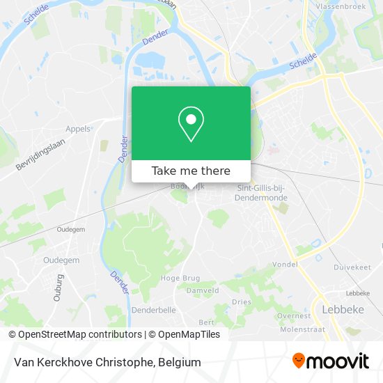 Van Kerckhove Christophe map
