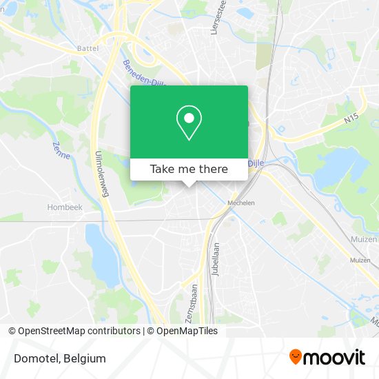 Domotel map