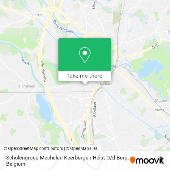 Scholengroep Mechelen-Keerbergen-Heist O / d Berg plan