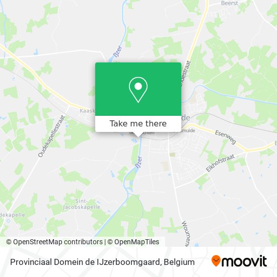 Provinciaal Domein de IJzerboomgaard map