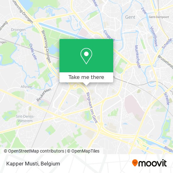 Kapper Musti map