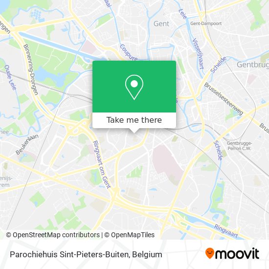 Parochiehuis Sint-Pieters-Buiten map