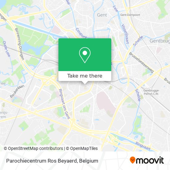 Parochiecentrum Ros Beyaerd map