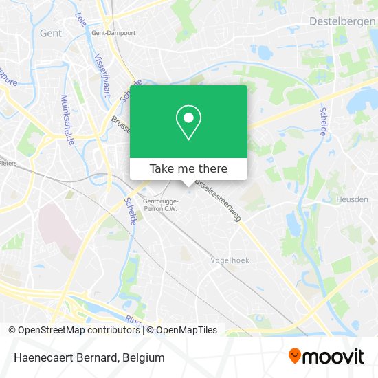 Haenecaert Bernard map