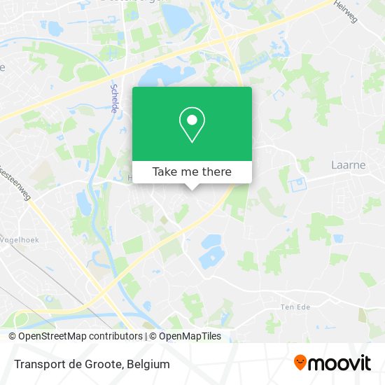 Transport de Groote plan