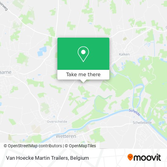 Van Hoecke Martin Trailers map