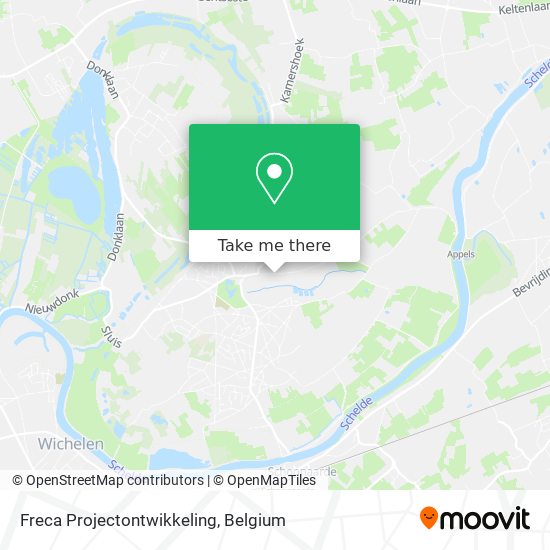 Freca Projectontwikkeling map