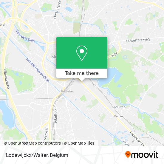 Lodewijckx/Walter map