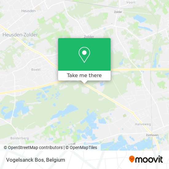 Vogelsanck Bos plan