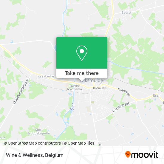 Wine & Wellness map