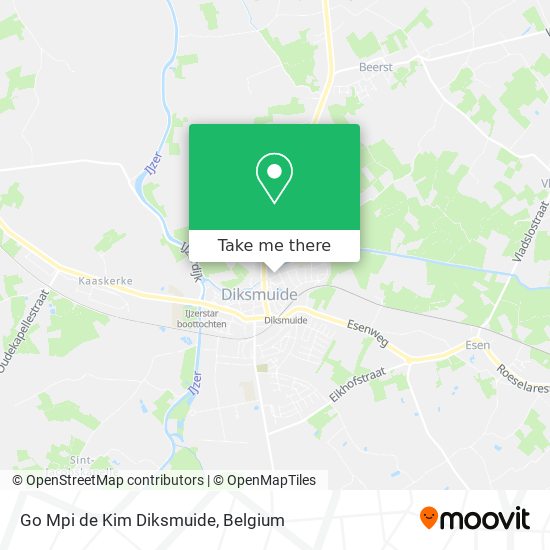 Go Mpi de Kim Diksmuide map