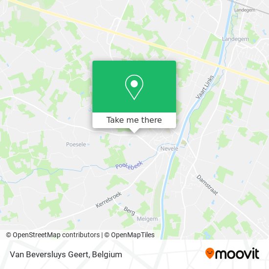 Van Beversluys Geert map