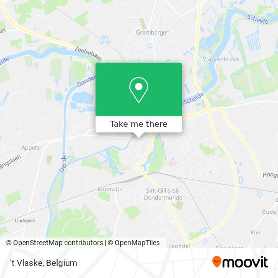 't Vlaske map