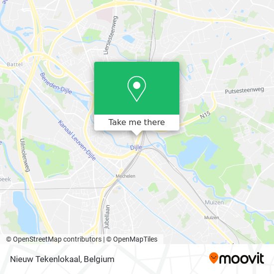 Nieuw Tekenlokaal plan