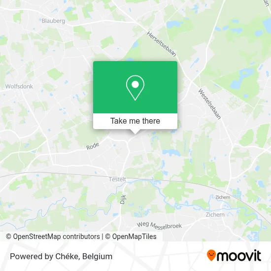 Powered by Chéke map