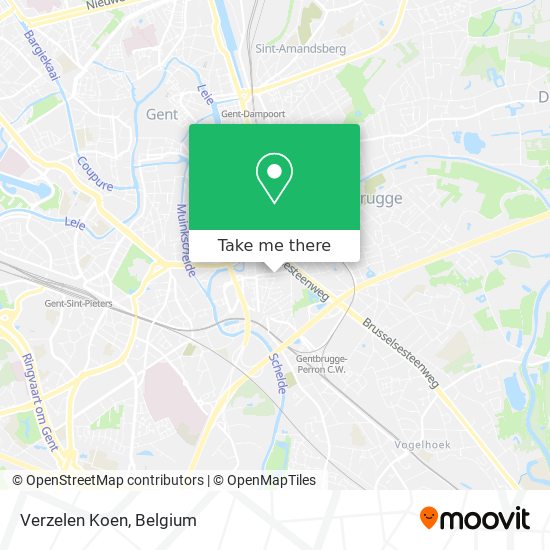 Verzelen Koen map