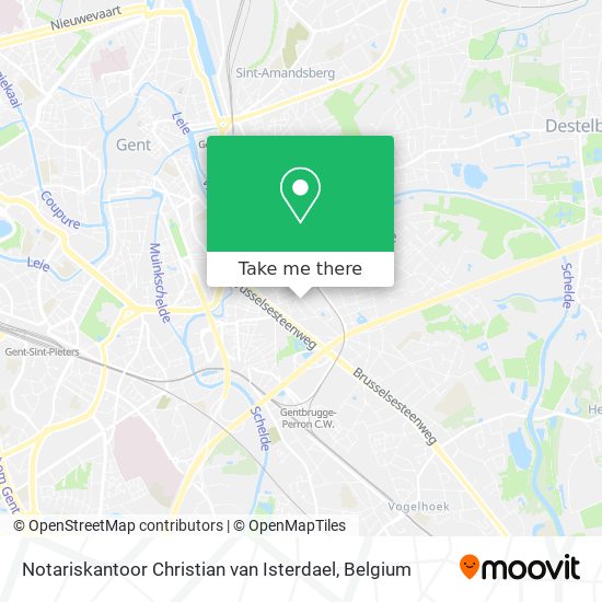 Notariskantoor Christian van Isterdael plan