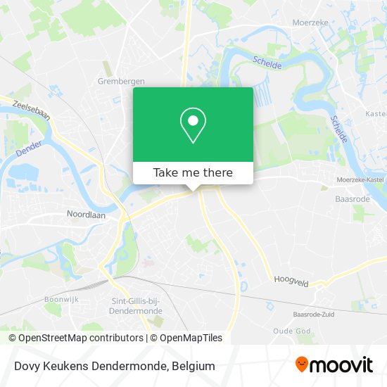 Dovy Keukens Dendermonde map