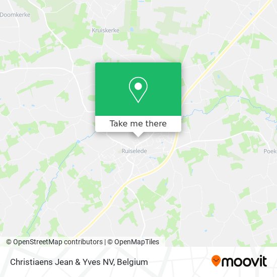 Christiaens Jean & Yves NV map