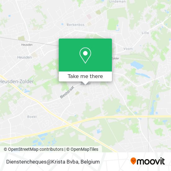 Dienstencheques@Krista Bvba plan