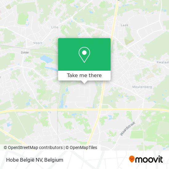 Hobe België NV map