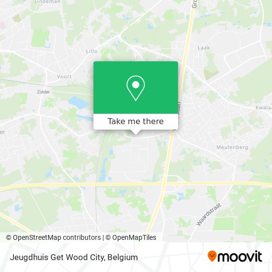 Jeugdhuis Get Wood City plan